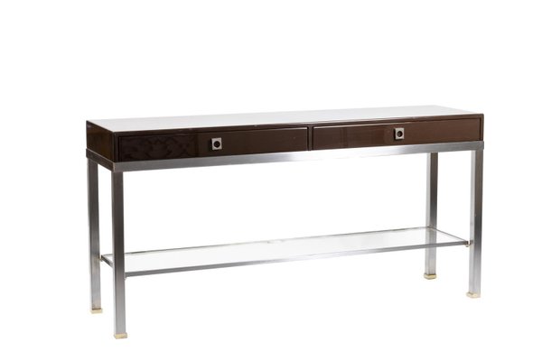 Console Table, Guy Lefèvre for Maison Jansen, 1970s-CEJ-1442393