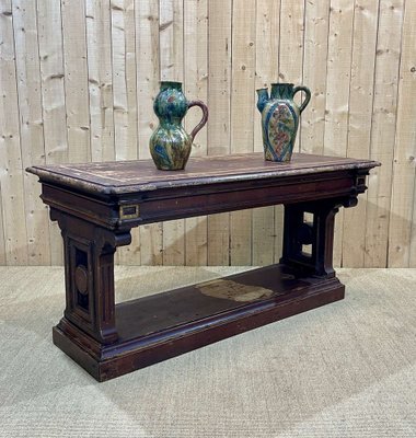 Console Table in Painted Wood-QYF-2041048