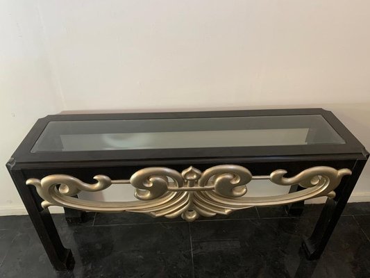 Console Table with Art Deco Fragments, 1970s-IJR-1767814