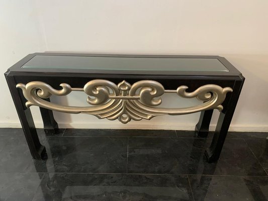 Console Table with Art Deco Fragments, 1970s-IJR-1767814