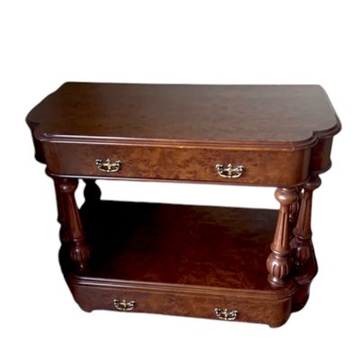 Console Table with Drawers and Wheels-TCS-2028840