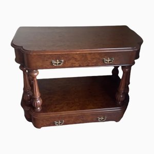 Console Table with Drawers and Wheels-TCS-2028840