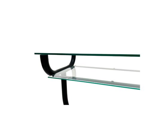 Console Table with Glass by Belloggeti, Italy, 1980s-YHW-1664653