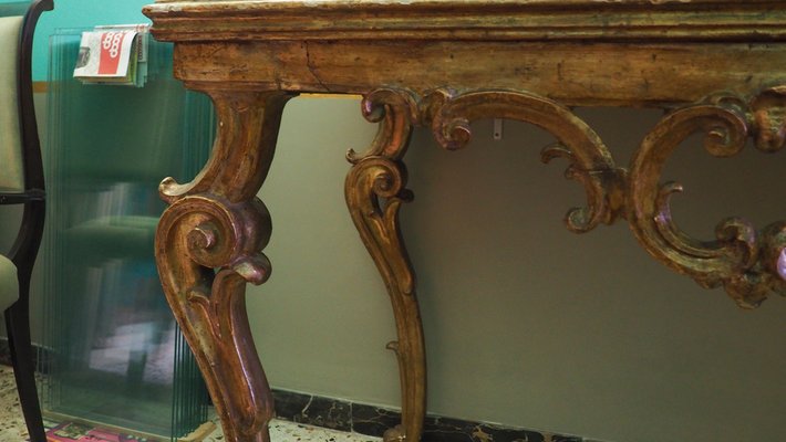 Console Table with Marble-YNQ-1749915