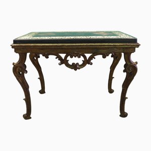 Console Table with Marble-YNQ-1749915