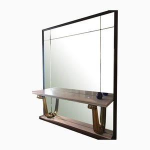 Console with Mirror by Osvaldo Borsani, 1940s-NPC-1377047