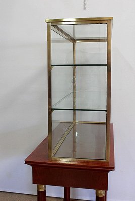 Console with Showcase Cabinet, Early 1900s-RVK-1010160