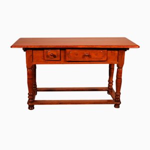 Console with Two Drawers in Cherry Wood, 18th Century-HPU-2022807