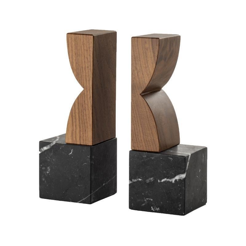 Constantin Bookends by Colé Italia, Set of 2