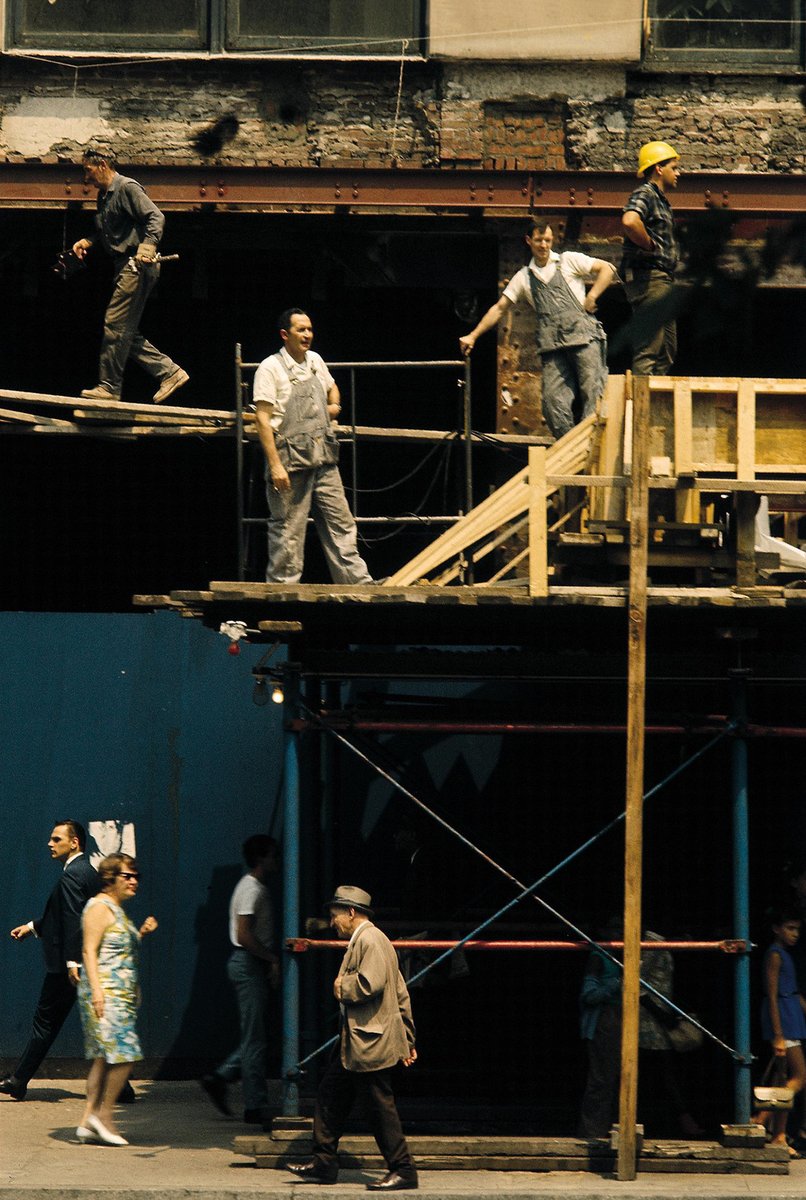 Construction Site in Manhattan, 1981