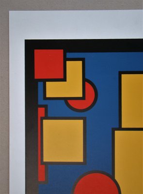 Constructive Composition Screen Print by Dirk Koning, 1970-KHH-672937