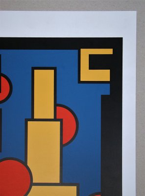 Constructive Composition Screen Print by Dirk Koning, 1970-KHH-672937