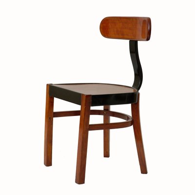 Constructivist Bentwood Back-Sprung Mod. No. 401 Chair by Jozsef Heisler, Hungary, 1930s-HWV-926267