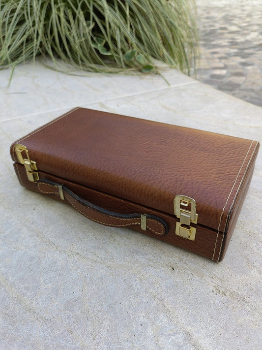 Container Box in Leather, 1950s