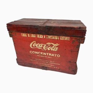 Container Concentrated Mixing Coca Cola in Wood, 1960s-GKM-1807268