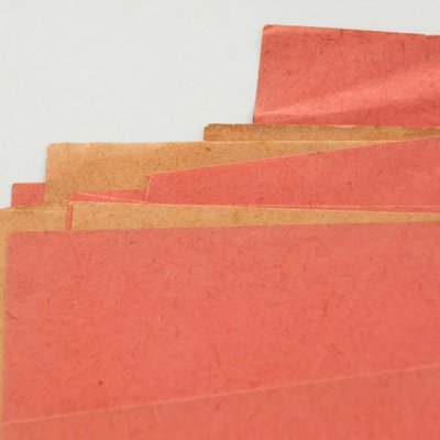 Contemporary Artwork Red Paper Composition by Sandro-WM-1045001