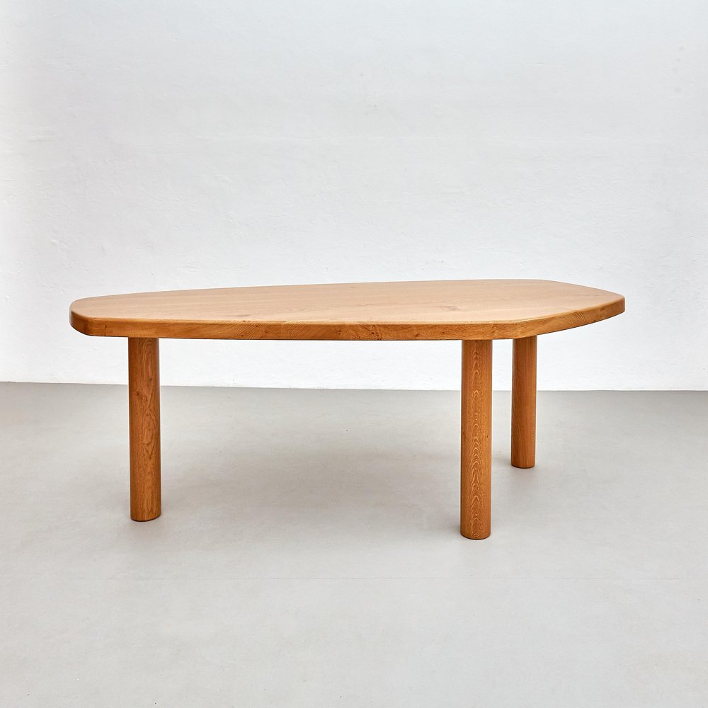 Contemporary Dada Est. Oak Table - Artisan Crafted with Midcentury Design Charm