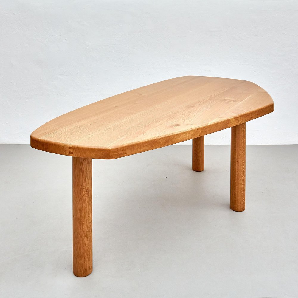 Contemporary Dada Est. Oak Table - Artisan Crafted with Midcentury Design Charm