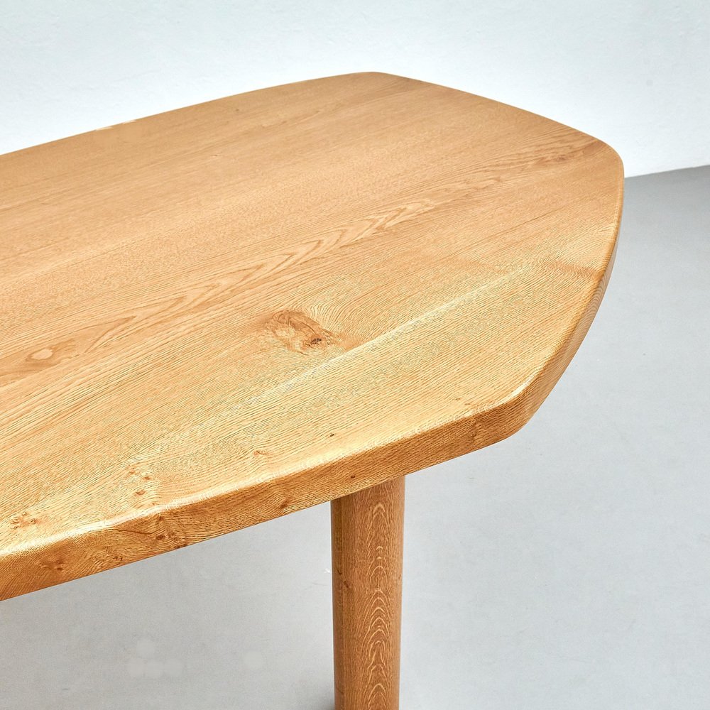 Contemporary Dada Est. Oak Table - Artisan Crafted with Midcentury Design Charm