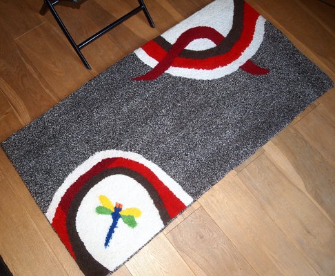 Contemporary French Hooked Rug, 2021-JZV-1340865