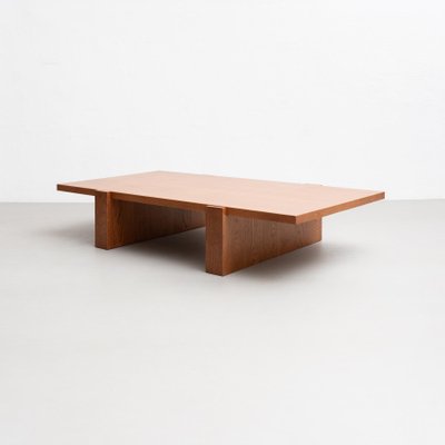 Contemporary Solid Oak Low Table from Dada-WM-1091342