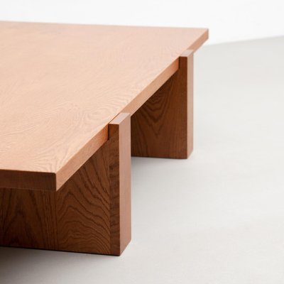 Contemporary Solid Oak Low Table from Dada-WM-1091342