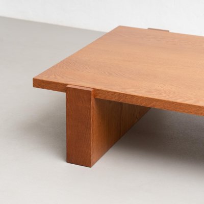 Contemporary Solid Oak Low Table from Dada-WM-1091342