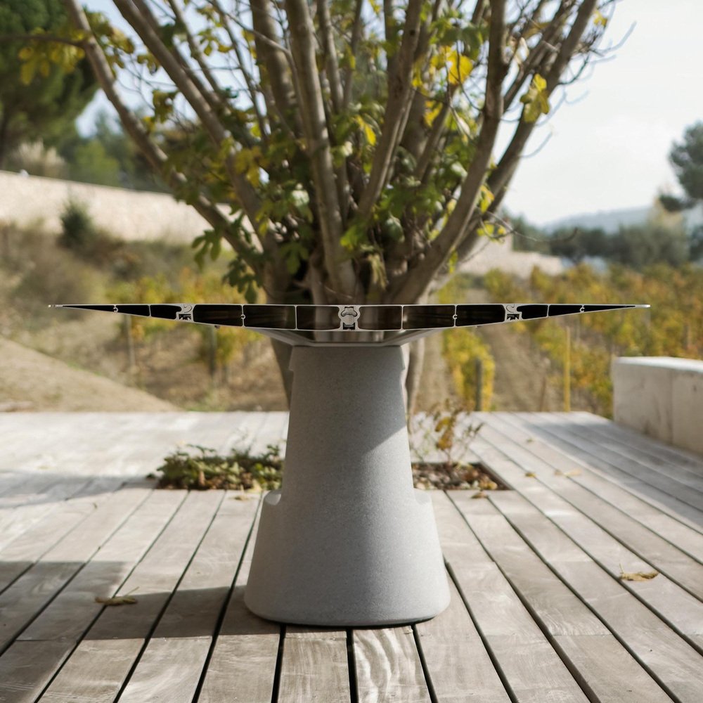 Contemporary Table B by Konstantin Grcic in Stone for BD Barcelona