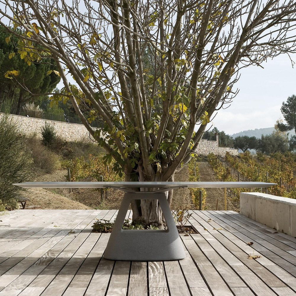 Contemporary Table B by Konstantin Grcic in Stone for BD Barcelona