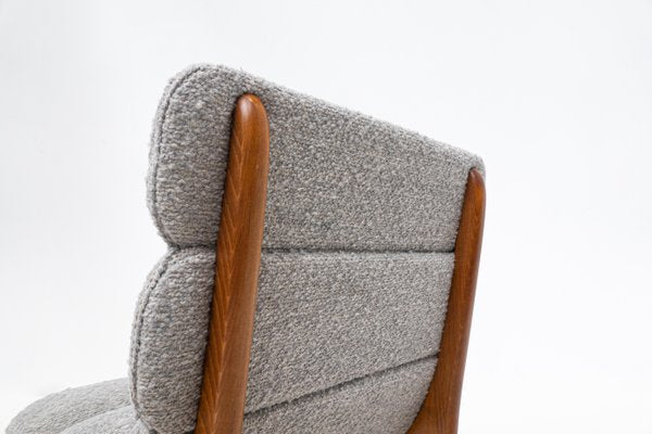 Contemporary Wood and Fabric Easy Chairs, Italy-FGA-1346611