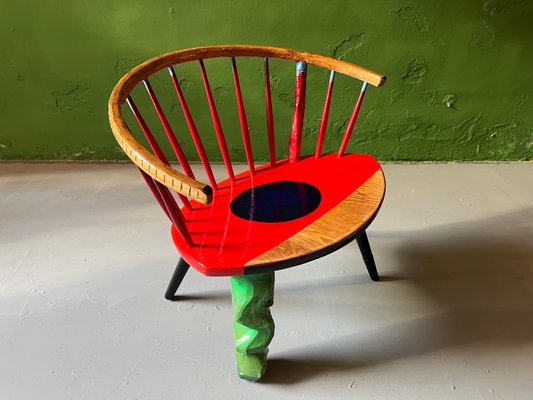 Contemporized Chair by Yngve Ekström for Atelier Staab, 1950s-NS-1424924