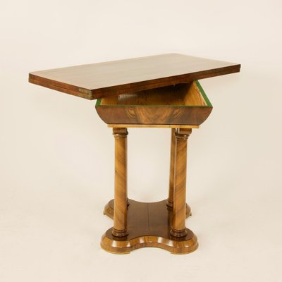 Convertible Biedermeier Salon and Game Table, Austria, 1840s-KMT-920520