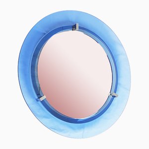 Convex Glass and Chrome Mirror from Veca, 1960s-RD-1820602