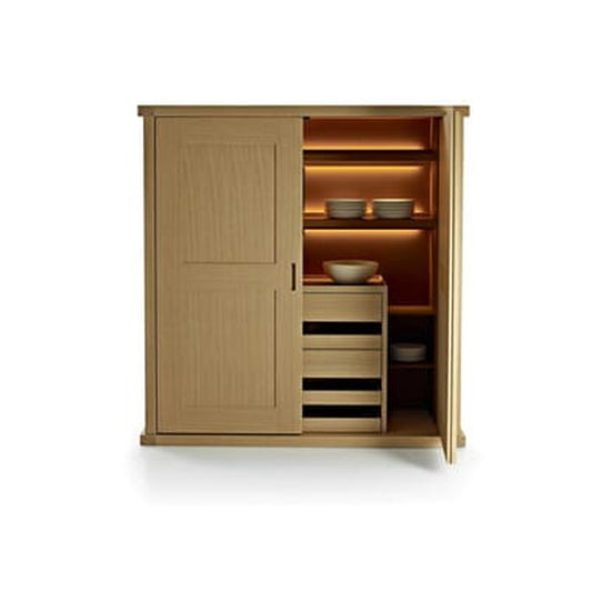 CONVIVIUM - Wooden Highboard with Drawers