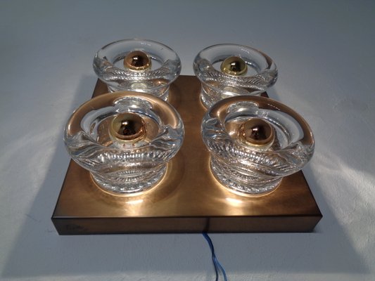 Copper and Glass Sconce from Cosack, 1960s-RDW-645739