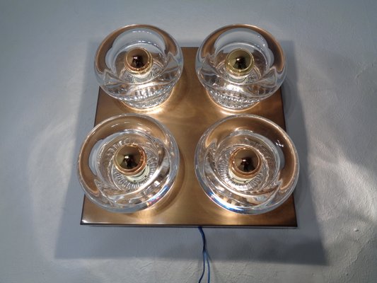 Copper and Glass Sconce from Cosack, 1960s-RDW-645739