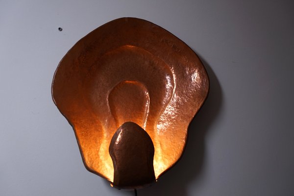 Copper Anthroposophical Wall Light-CIP-1191485