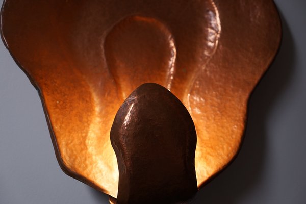 Copper Anthroposophical Wall Light-CIP-1191485