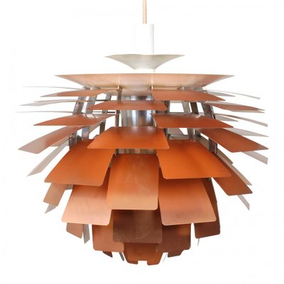 Copper Artichoke Pendant by Poul Henningsen for Louis Poulsen, 1960s-MTD-1400890