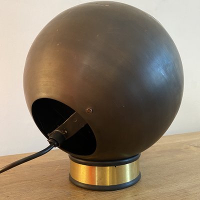 Copper Ball Lamp, 1970s-CQE-1311429