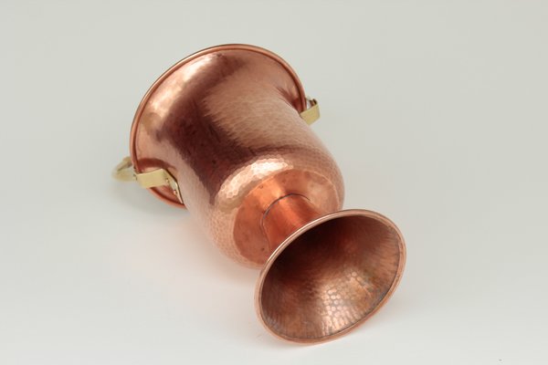 Copper Champagne Cooler from Eugen Zint, 1960s-DUM-2027121