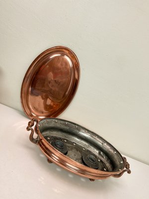 Copper Food Warmer from FH, France, 1950s-WZZ-1718299