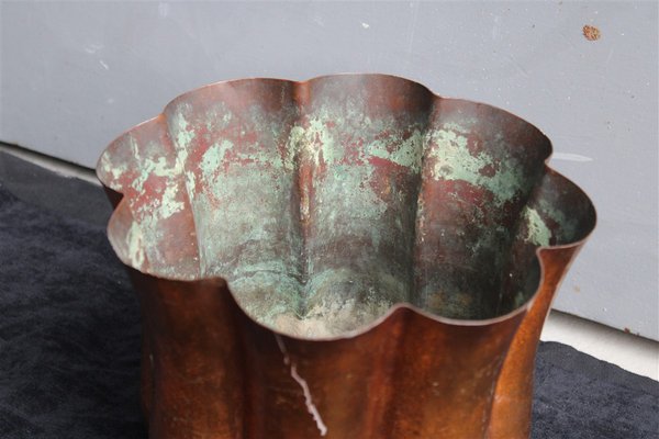 Copper Jar by Nino Ferrari for Gio Ponti, 1930-EH-1135313