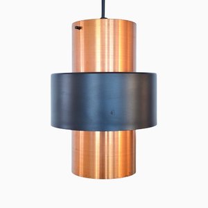 Copper Lamp by Jo Hammerborg for Fog & Mørup, 1960s-OV-1193347