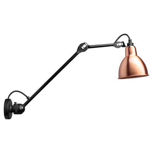 Copper Lampe Gras N° 304 L40 Wall Lamp by Bernard-Albin Gras