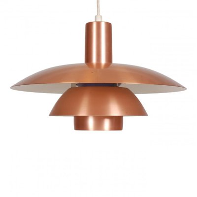 Copper Ph-4½/4 Pendant Light by Poul Henningsen for Louis Poulsen-MTD-1400871