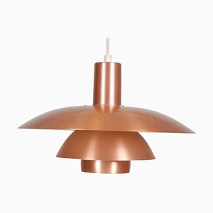 Copper Ph-4½/4 Pendant Light by Poul Henningsen for Louis Poulsen-MTD-1400871