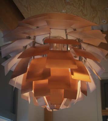 Copper Ph Artichoke Pendant by Poul Henningsen for Louis Poulsen-BPJ-1118593