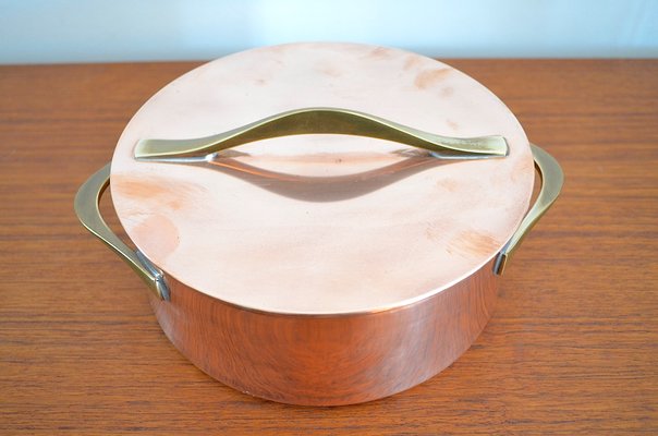 Copper Pot by Jens Quistgaard for Dansk Design, 1960s-OV-716709