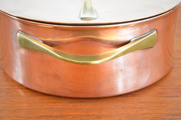 Copper Pot by Jens Quistgaard for Dansk Design, 1960s-OV-716709